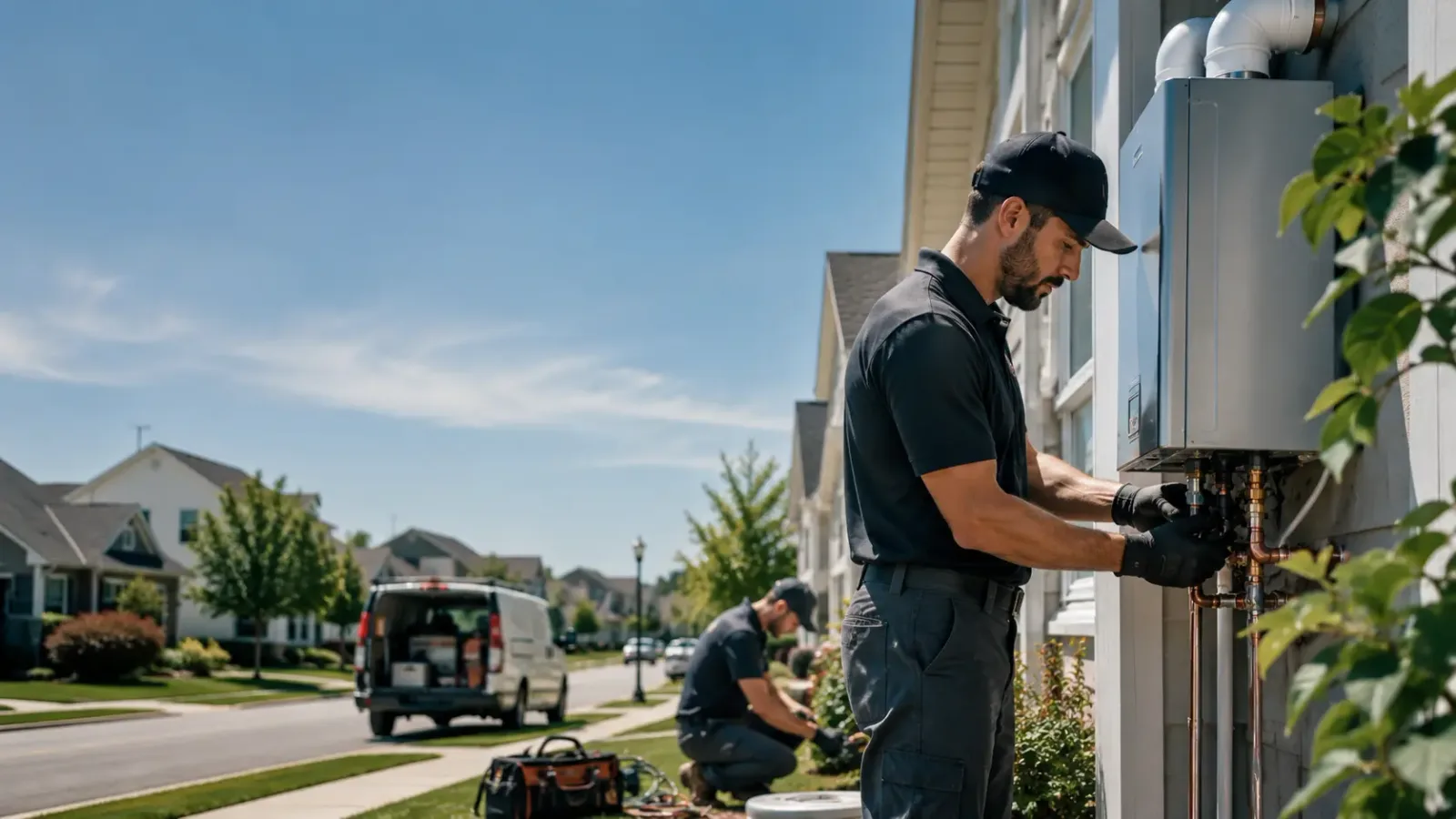 Tankless Water Heater Installation in Cades, SC